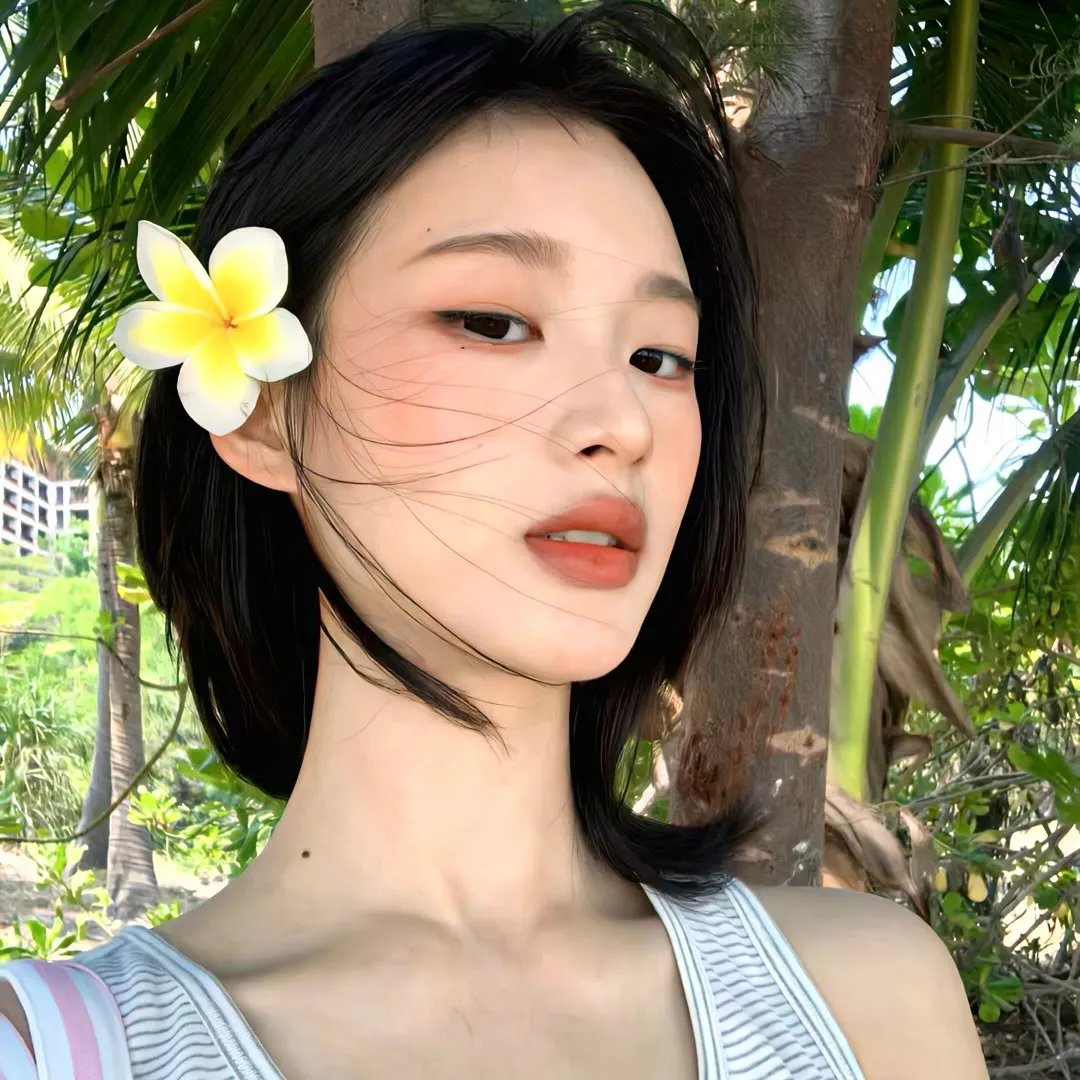 雨中的女人